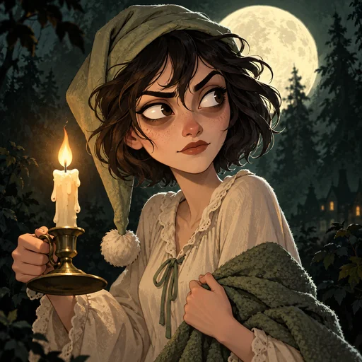 Insomniac character illustration