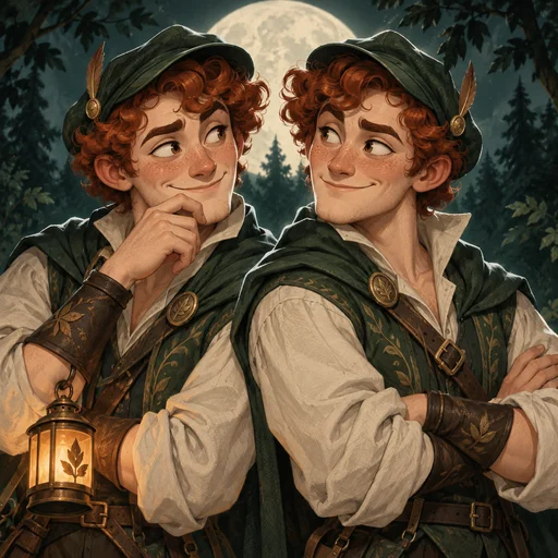 Mason character illustration